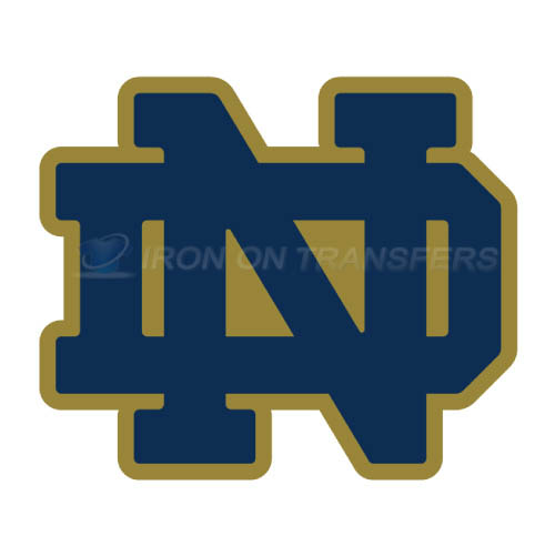 Notre Dame Fighting Irish Logo T-shirts Iron On Transfers N5714